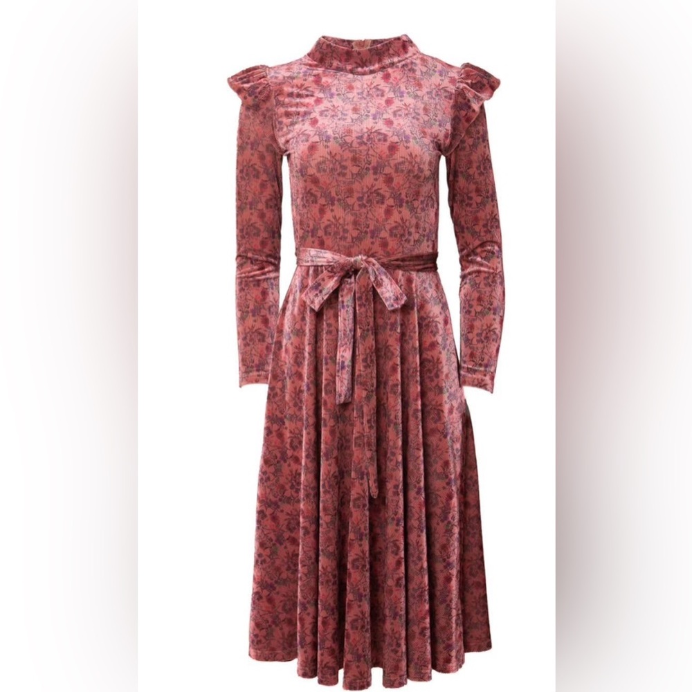 BRAND NEW Ivy City La La Lady Dress in Pink Floral - Extra Large